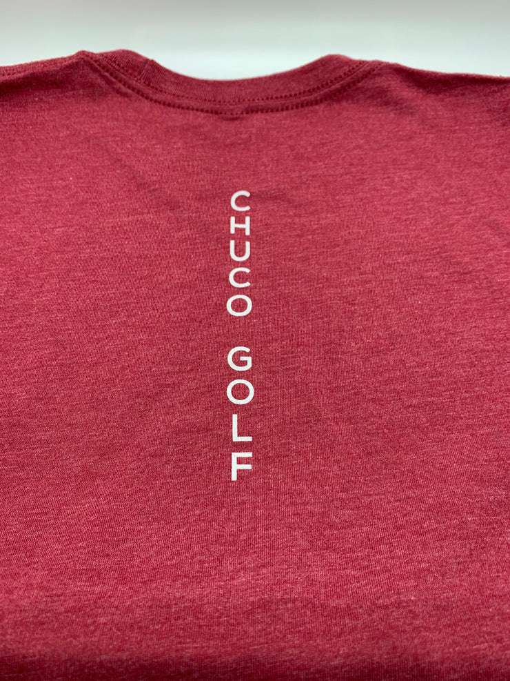 New Chuco Tee- Red Heather
