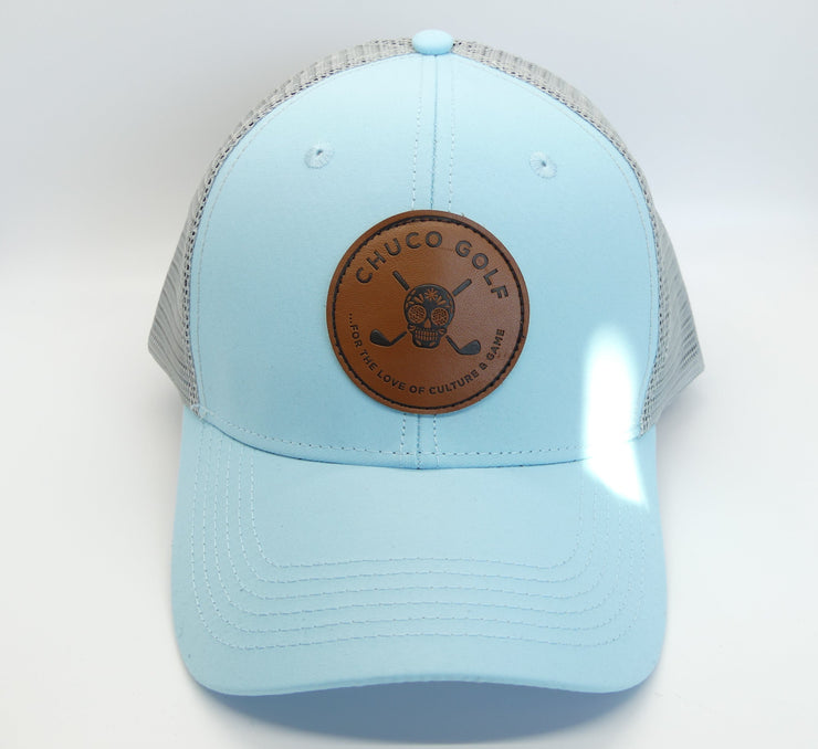 NEW Chuco Golf Sport Hat- 18 Wheeler- Blue Grey
