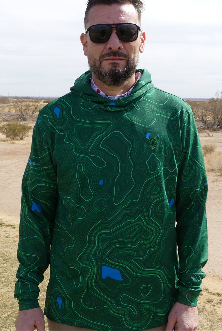 CHUCO GOLF HOODIE - TOPO - SECRET