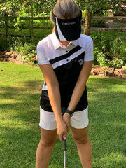 Chuco Women's Sport Polo- Black
