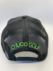 CHUCO GOLF Hat - Black Monster Trucker
